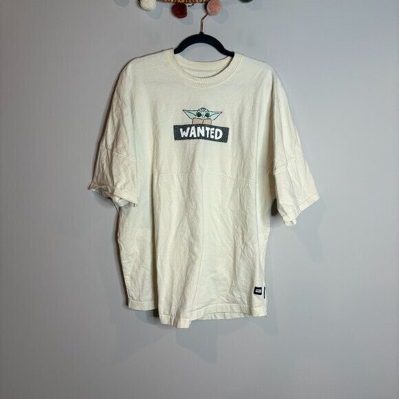 Star Wars Disney Mandalorian Grogu Baby Yoda short sleeve Spirit Jersey top - Picture 1 of 5